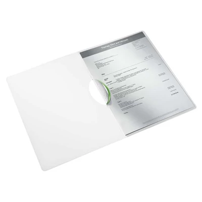 Gyorsfűző, klipes, PP, A4, LEITZ 
