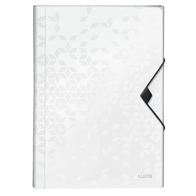 Harmonikamappa, A4, PP, 6 rekeszes, LEITZ 