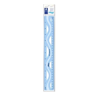 Vonalzó, műanyag, hajlítható, 30 cm, STAEDTLER 