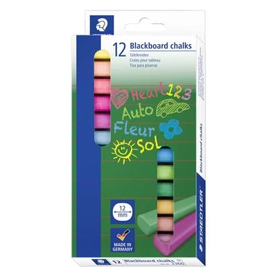 Táblakréta, szögletes, 12 darabos, STAEDTLER® 