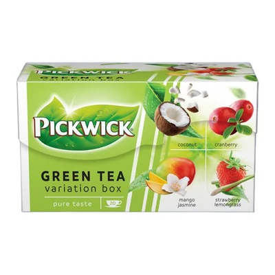 Zöld tea, 20x1,5 g, PICKWICK 