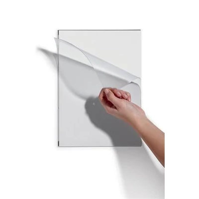Infokeret, mágneses háttal, A4, DURABLE, átlátszó