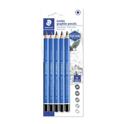 Grafitceruza készlet, jumbo, hatszögletű, STAEDTLER 