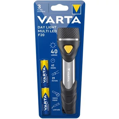 Elemlámpa, LED, 2xAA, VARTA 