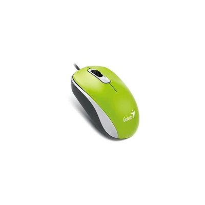 Egér, vezetékes, optikai, normál méret, USB, GENIUS 