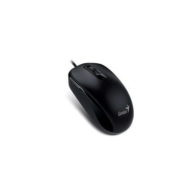 Egér, vezetékes, optikai, normál méret, USB, GENIUS 