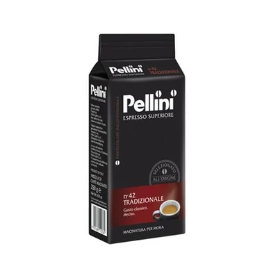 Kávé, pörkölt, őrölt, 250 g,  PELLINI, 