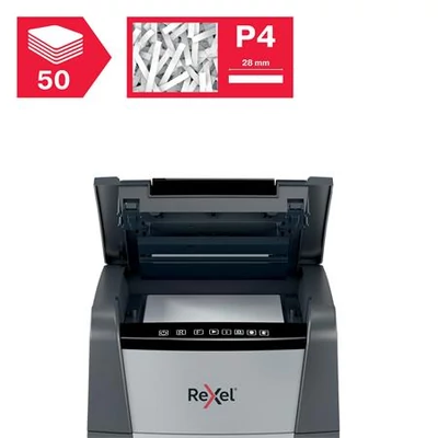 Iratmegsemmisítő, konfetti, 50 lap, REXEL, 