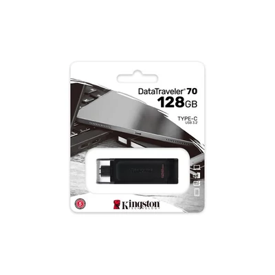 Pendrive, 128GB, USB-C, KINGSTON 