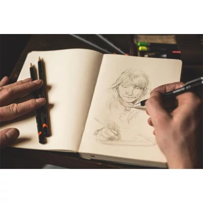 Grafitbél szett, 0,5 mm, HB, 2B, DERWENT 