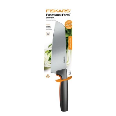 Kés, Santoku, 16 cm, FISKARS 