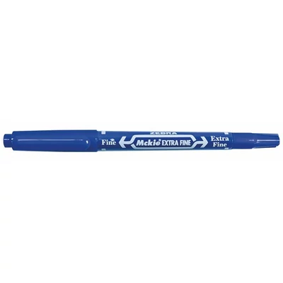 Alkoholos marker, 0,5/1,0 mm, kétvégű, ZEBRA 
