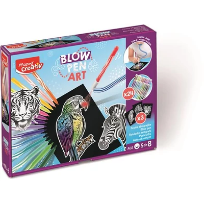 Fújós filctoll készlet, MAPED CREATIV 