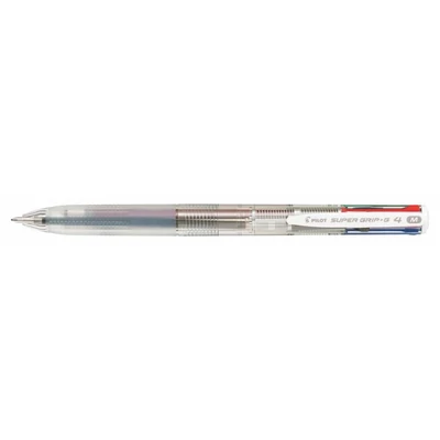 Golyóstoll, 0,27 mm, nyomógombos, áttetsző, PILOT 