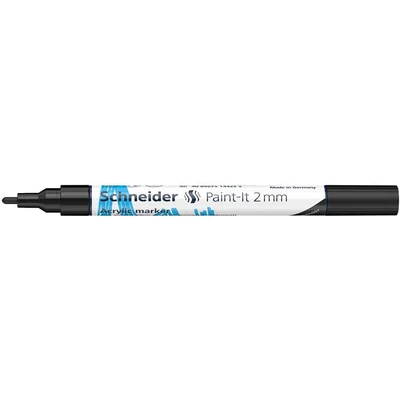 Dekormarker, akril, 2 mm, SCHNEIDER 