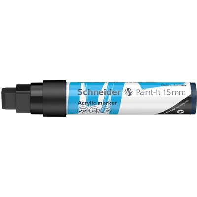 Akril marker, 15 mm, SCHNEIDER 