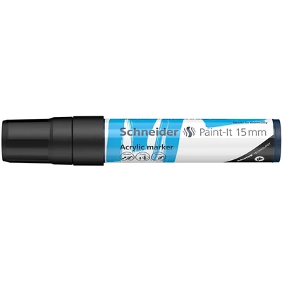 Akril marker, 15 mm, SCHNEIDER 