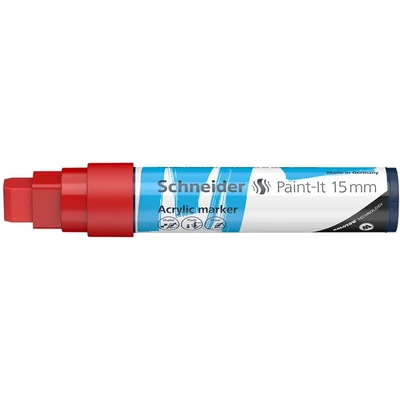 Akril marker, 15 mm, SCHNEIDER 