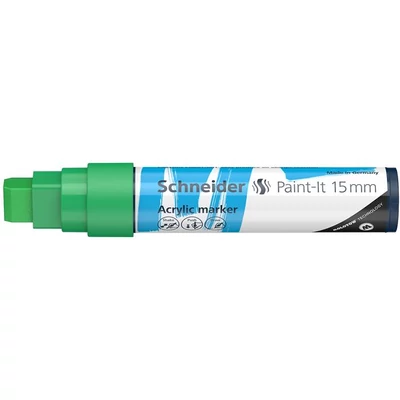 Akril marker, 15 mm, SCHNEIDER 