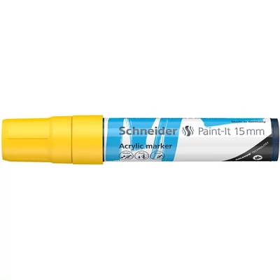 Akril marker, 15 mm, SCHNEIDER 