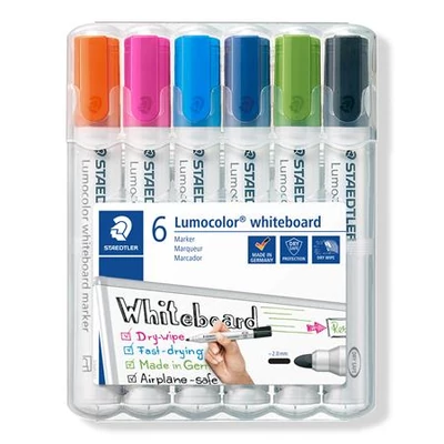 Táblamarker készlet, 2 mm, kúpos, STAEDTLER 