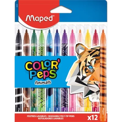 Filctoll készlet, 2,8 mm, kimosható, MAPED 