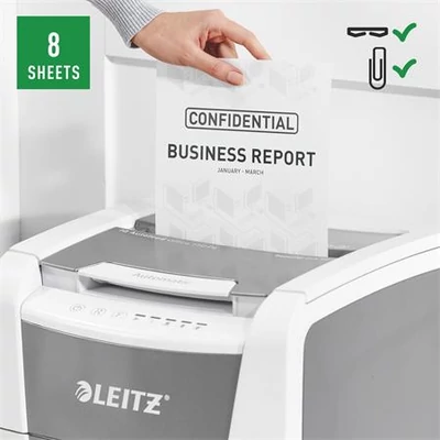 Iratmegsemmisítő, konfetti, 150 lap, LEITZ 