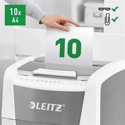 Iratmegsemmisítő, konfetti, 300 lap, LEITZ 