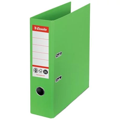 Iratrendező, 75 mm, A4, Co2-semleges, élvédő sínnel, ESSELTE 