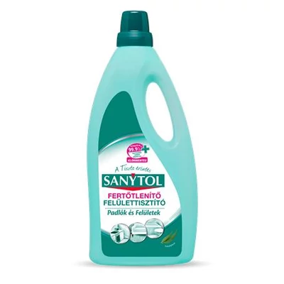 Felület tisztító-és fertőtlenítőszer, 1 l, SANYTOL, eukaliptusz