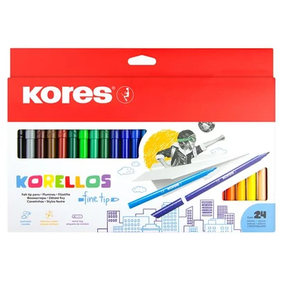Filctoll készlet, kimosható, KORES 