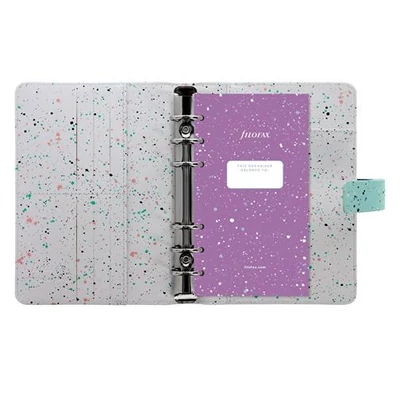 Kalendárium, gyűrűs, betétlapokkal, personal méret, FILOFAX, 