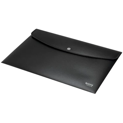 Irattartó tasak, A4, PP, patentos, LEITZ 