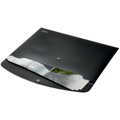 Irattartó tasak, A4, PP, patentos, LEITZ 