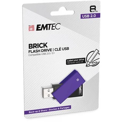 Pendrive, 8GB, USB 2.0, EMTEC 