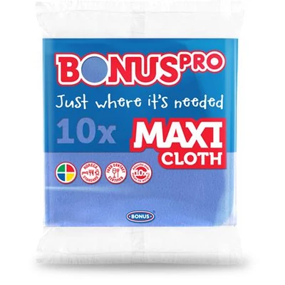 Törlőkendő, univerzális, 10 db, BONUS 