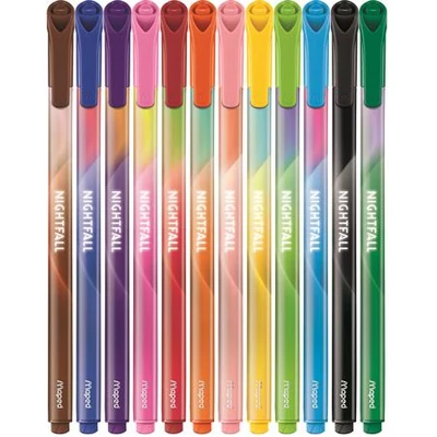 Filctoll készlet, 2,5 mm, kimosható, MAPED 