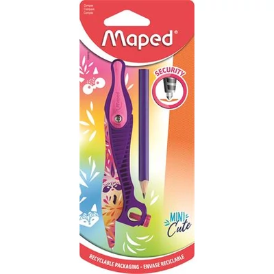 Körző, ceruzával és adapterrel, MAPED 