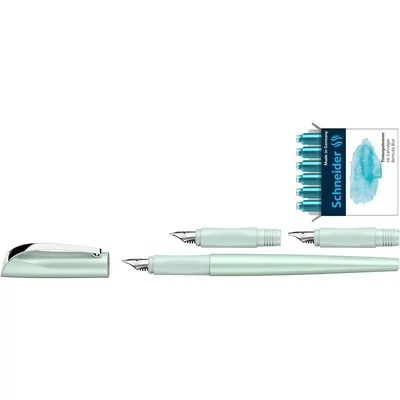 Töltőtoll ajándékszett, 1,1 mm, ajándék 1,5 és 1,8 mm-es tollheggyel, SCHNEIDER 