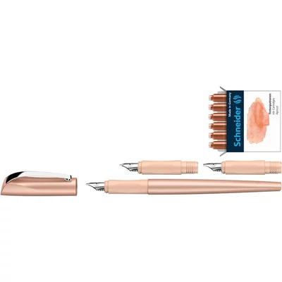 Töltőtoll ajándékszett, 1,1 mm, ajándék 1,5 és 1,8 mm-es tollheggyel, SCHNEIDER 