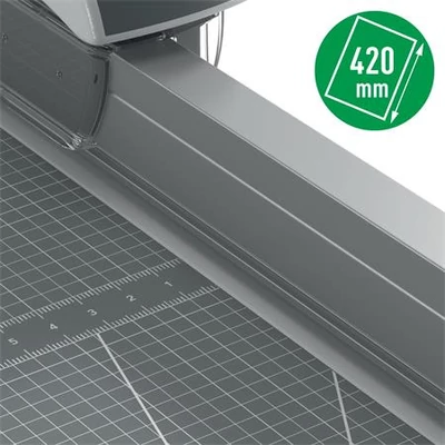 Vágógép, görgős, A3, 15 lap, LEITZ 