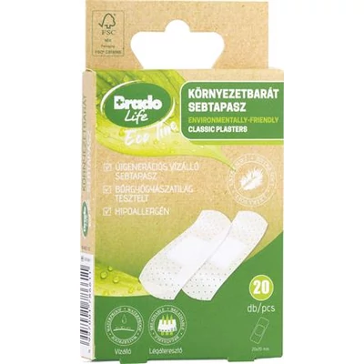 Sebtapasz, vízálló, 20 db, 1 méretben, BRADOLIFE 