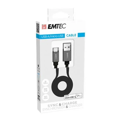 USB kábel, USB-A - microUSB, EMTEC 