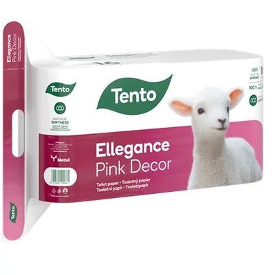 Toalettpapír, 3 rétegű, kistekercses, 16 tekercs, TENTO 