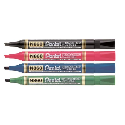 Alkoholos marker, 0,6-4,5 mm, vágott, PENTEL 