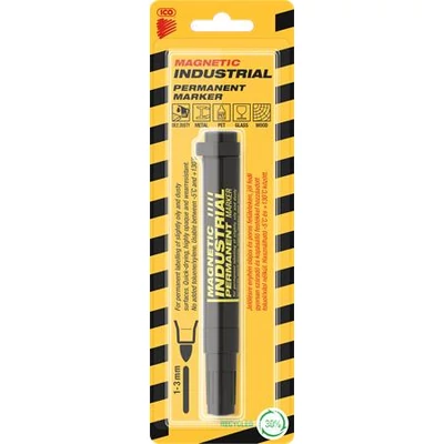 Alkoholos marker, ipari, 1-3 mm, kúpos, mágnessel, ICO 