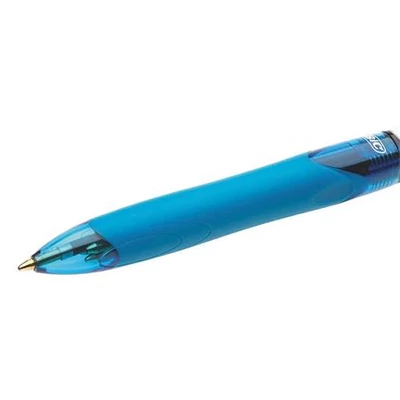 Golyóstoll, 0,32 mm, nyomógombos, négyszínű, BIC 