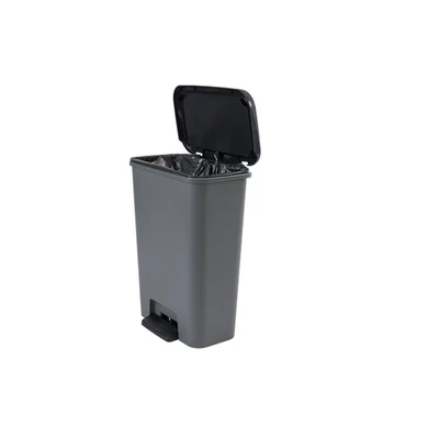 Pedálos szemetes, téglalap alakú, 50 l, CURVER 