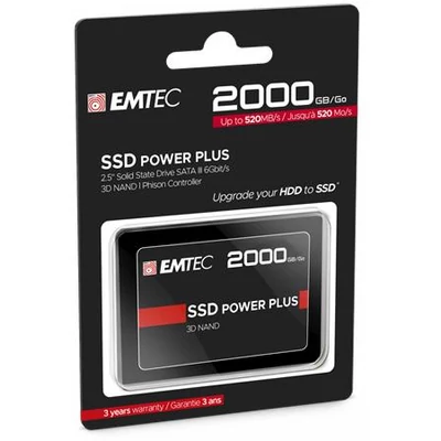 SSD (belső memória), 2TB, SATA 3, 520/520 MB/s, EMTEC 