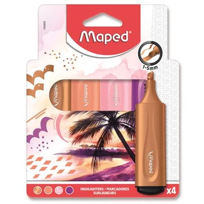 Szövegkiemelő készlet, 1-5 mm, MAPED 